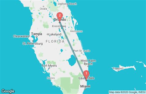 bus orlando to fort lauderdale duration